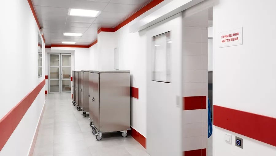 Стерилізаційне відділення коридор